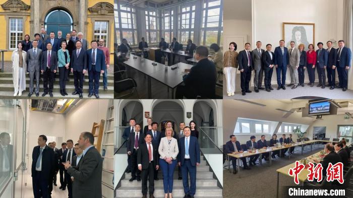 安徽大學代表團訪問德國、法國、智利