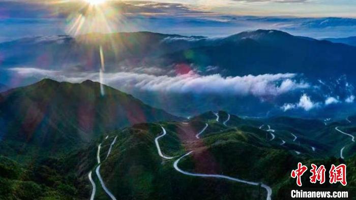 湖南城步苗族自治縣地處湘西南苗疆要區。　城步縣委宣傳部 供圖