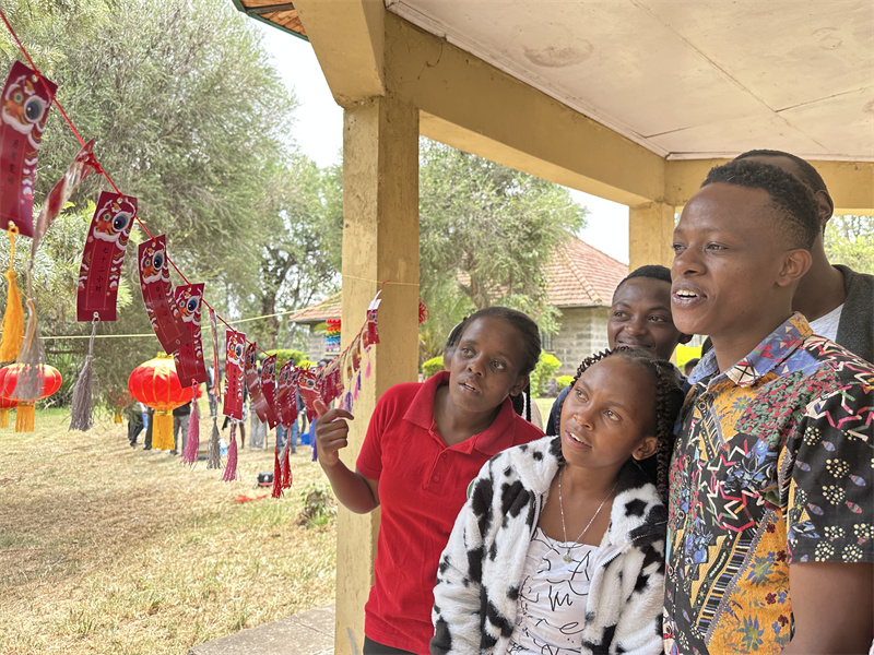 活動現(xiàn)場。肯尼亞埃格頓大學(xué)孔子學(xué)院供圖