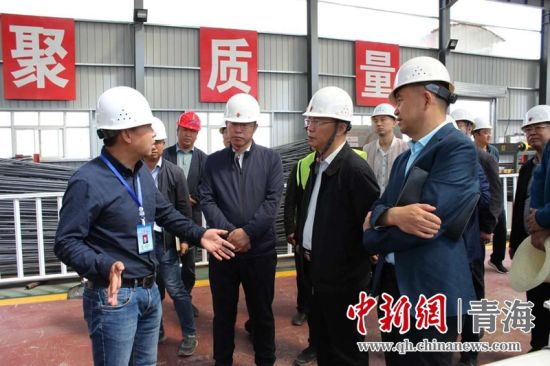 圖為生態環保專項督查現場。 孫舒亞攝