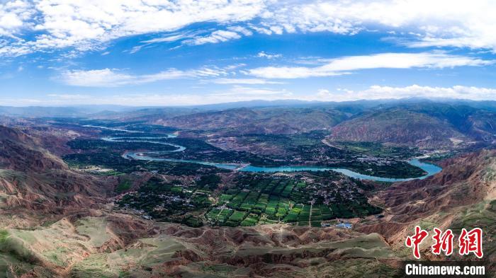 圖為青海黃河流域。(資料圖) 李玉峰 攝