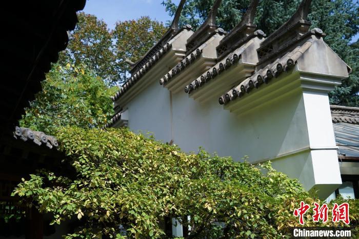 圖為西寧園林植物園內(nèi)的蘇式風(fēng)格建筑。　馬銘言 攝