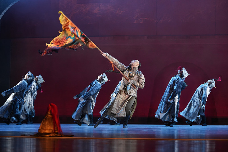 北京舞蹈學院原創舞劇《巍巍正陽》劇照