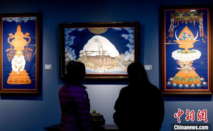 首屆新時代西藏自治區民間文藝名家新創作品展拉薩開展